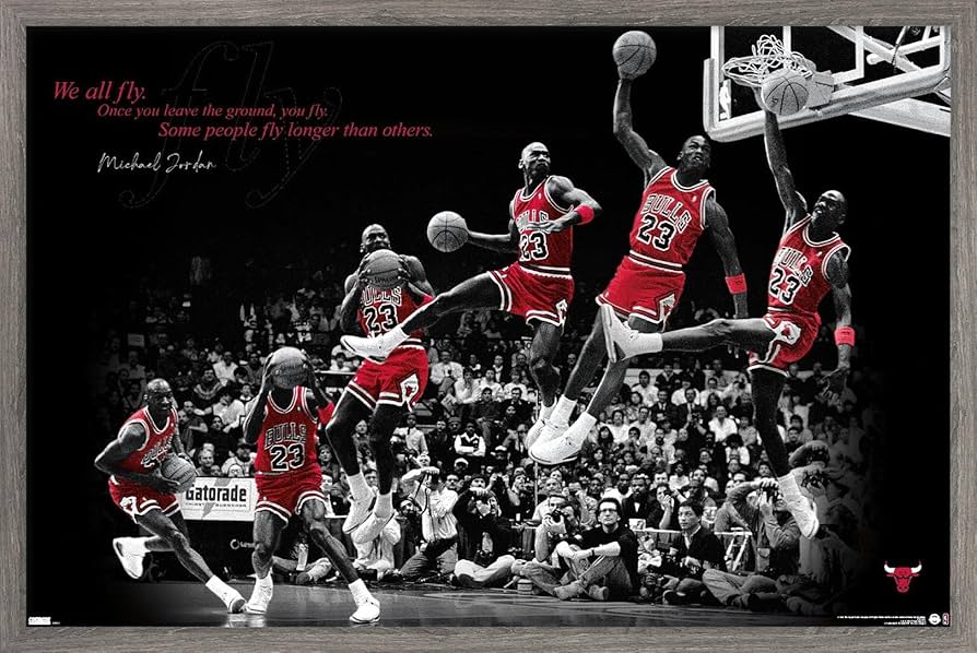 Michael Jordan Framed Poster