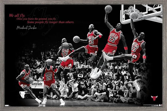 Michael Jordan Framed Poster
